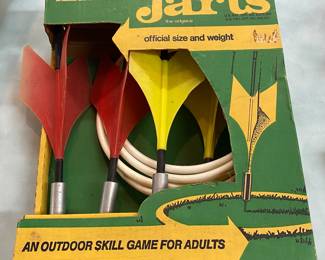 Vintage Regent Yard Jarts in Box