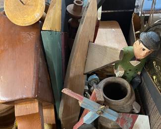 Several Box Lots of Old Items