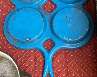Old Cast Iron Enamel Cookware 