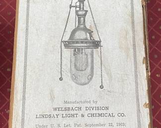 Old Reflex Mantle Cylinder in Box