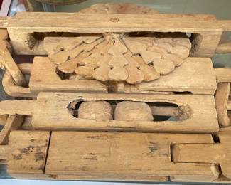 Carved Wooden Decor