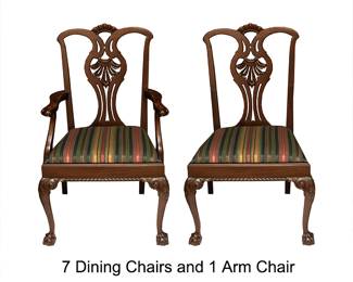 1002c Batesville Dining Table with 8 Chairs