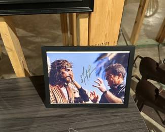 Mel Gibson Autograph from Passion of the Christ. (C.O.A.)