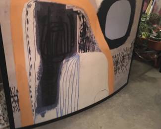 Modern art on Canvas from Dynasty Show set- “63 1/2" x 76"