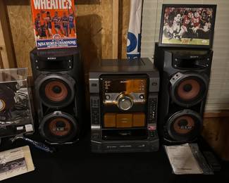 Sony 540 w stereo. 5cd changer.