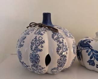 ceramic pumpkins
