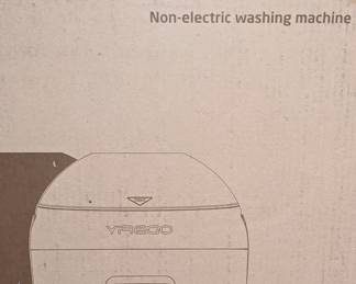 New in box non-electric washing machine