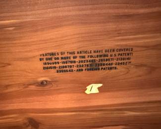 Lot 15 - $150 - Lane Cedar Blanket Chest / Hope Chest 48"w 18"d 19"h