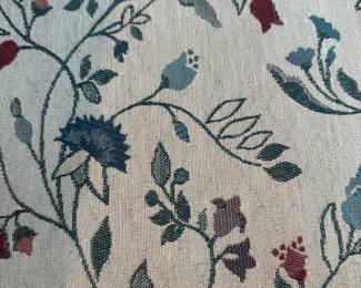 Close up fabric for items in Lot 1 and 2.