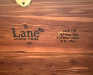 Lot 15 - $150 - Lane Cedar Blanket Chest / Hope Chest 48"w 18"d 19"h
