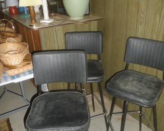 mid-century bar stools