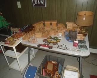 misc wooden trains