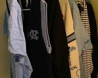 Closet full of Vintage UNC Clothing