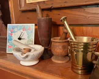 Pharmacy Mortar Pestle Collection