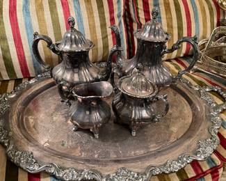 Silverplate Tea Set