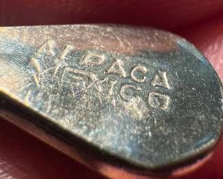 Alpaca Silver Earrings