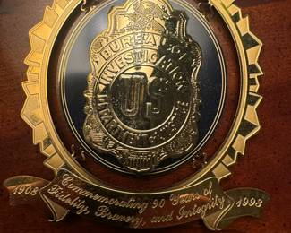 1998 FBI Christmas Ornament