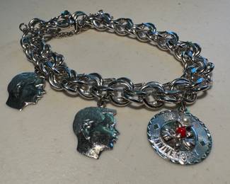 Sterling Silver Charm Bracelet