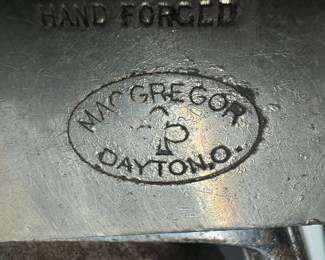 Vintage Macgregor Wooden Gold Clubs