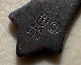 Sterling Silver Necklace with Sterling Silver Cross Pendant