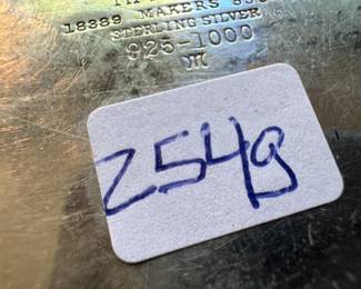 Tiffany & Co. Sterling Silver Monogrammed Creamer (254gms)