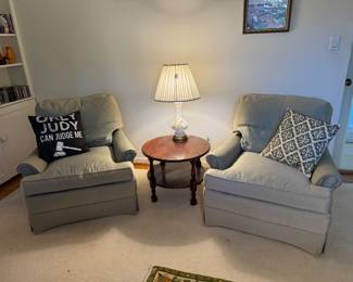 Taylorsville Upholstered Armchairs (pr)