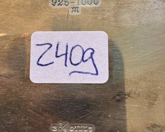 Tiffany & Co. Sterling Silver Monogrammed Sugar Bowl (240gms)