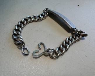 Sterling Silver ID Bracelet