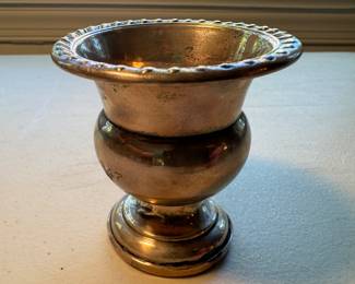 Weighted Sterling Silver Toothpick Holder