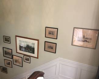 Many antique prints