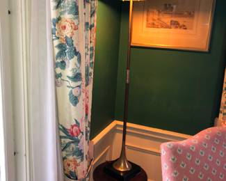 Hunt trumpet floor lamp