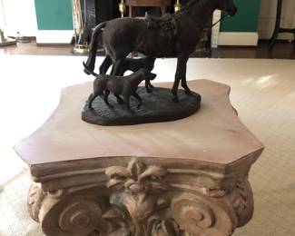 Ceramic cast capital 