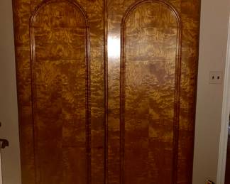 Beautiful & rare satinwood armoire