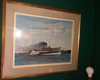 The Tashmoo, Jim Clary Signed and numbered