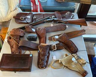 Heiser, Fred Muller, Hunter Arms Co stagecoach shotgun 