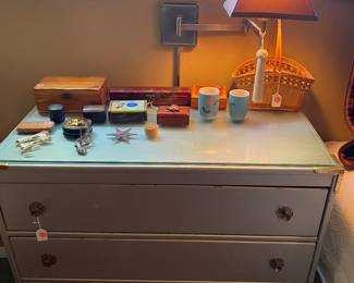 Vintage pine Japanese dressers 