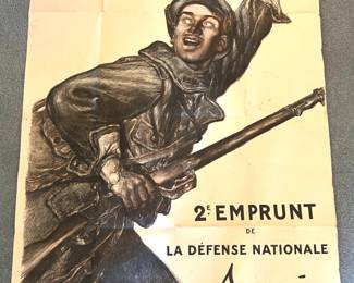 French Recruiting Poster WW1