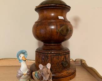 Antique coffee mill