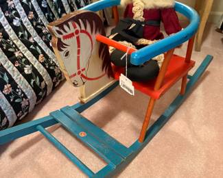Konrad Keller rocking horse