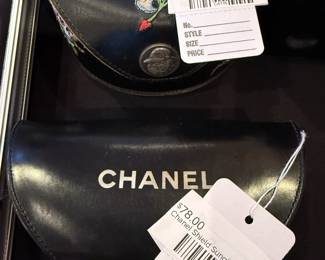 Chanel shield sunglasses (c.127/87), Ed Hardy 024 sunglasses
