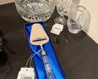 Waterford cheese planer, Waterford sugar shaker