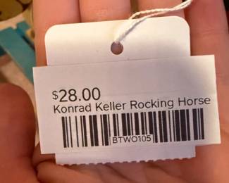 Konrad Keller rocking horse