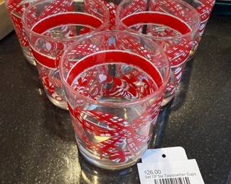 Set of six Tastesetter cups