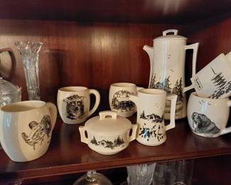 BLACK & WHITE ALASKAN BERING SEA ORIGINAL CHINA