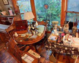 1940s CAR BOOKS-R.R. LANTERN-MEDICAL GLASS JARS-