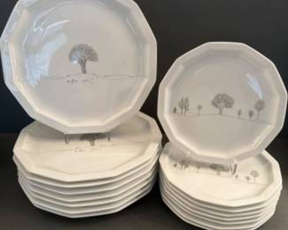 6 RosenthalGermanyWinterJourneyDinnerSaladPlates