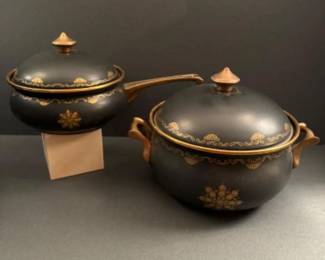 81 VintageGermanAstraWearBlackEnamel