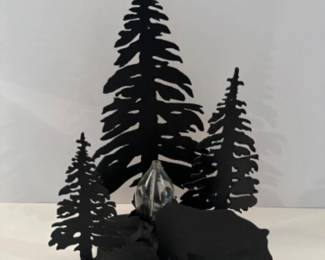 99 MetalPolarBearInTheTrees
