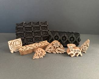 93 HandCarvedWoodenPrintBlocks