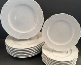18 RosenthalGermanyClassicRoseDinnerSaladPlates